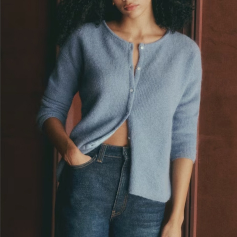 Sézanne Gaspard Cardigan vintage blue